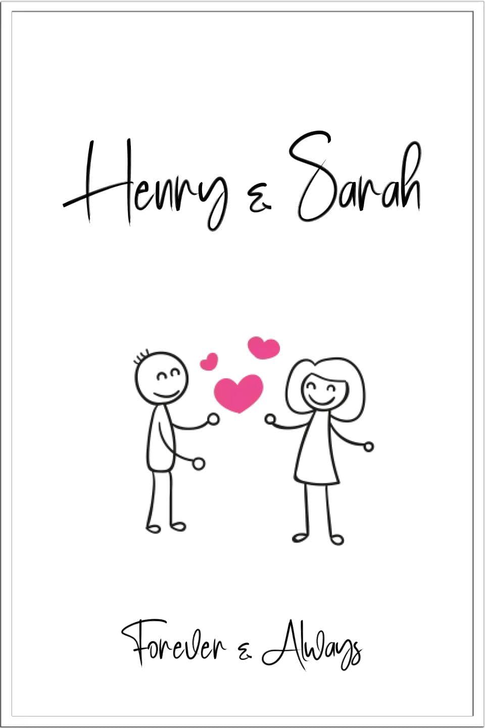 Valentines Framed Print